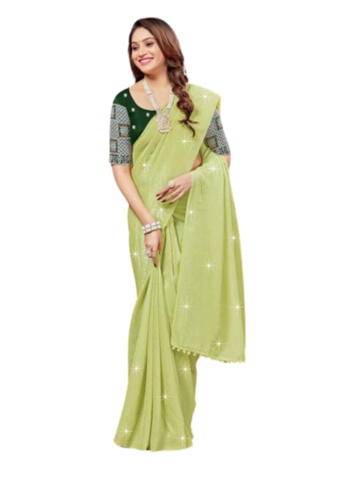 Women Jacquard Party Wear Saree With Embroidery Blouse