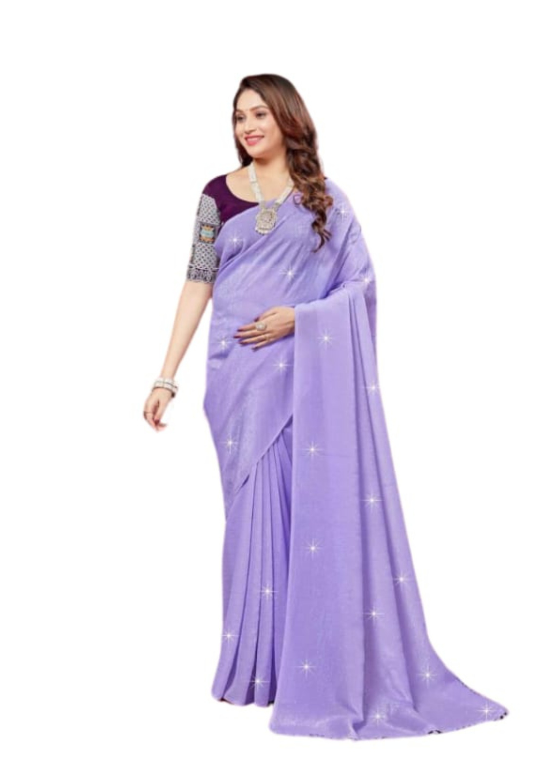 Women Jacquard Party Wear Saree With Embroidery Blouse