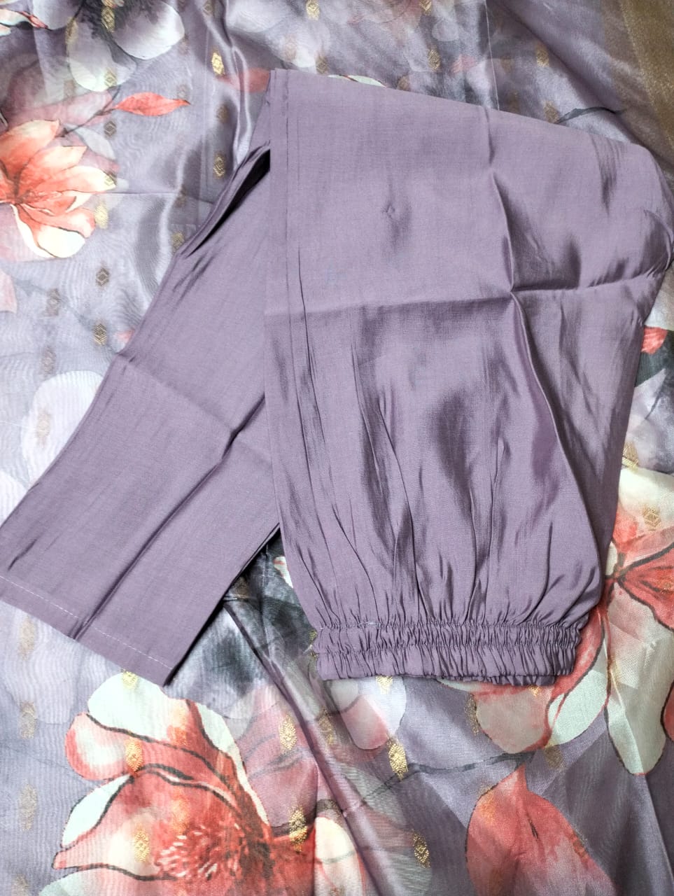 Latest Handwork Silk Blend Kurti Set
